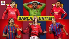 Los jugadores que pasaron por Barcelona y Manchester United