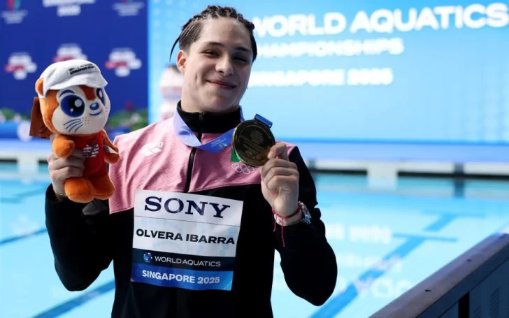 Osmar Olvera ¿Cuál fue el récord que logró romper en Singapur 2025?