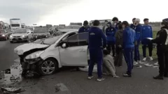 Alarma en Rosario Central: Kevin Gutiérrez protagonizó un accidente automovilístico camino al entrenamiento