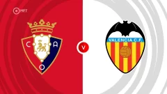 ¿Dónde ver gratis y en vivo Osasuna vs Valencia? Todos los horario en Latinoamérica y España