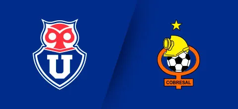Datos y estadísticas a tener en cuenta para el partido de Universidad de Chile vs Cobresal