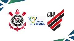 Corinthians x Athletico-PR AO VIVO: onde assistir hoje ao jogo decisivo da Copa do Brasil 2025