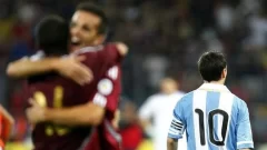 ¿Cuándo fue la última vez que Venezuela le ganó a Argentina por Eliminatorias?