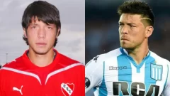 ¿Qué jugadores vistieron la camiseta de Racing e Independiente?