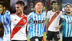 Los jugadores que pasaron por Racing y River Plate: El dato histórico que refleja una final anticipada