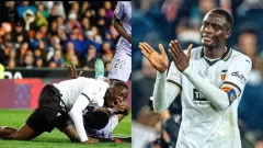 Mouctar Diakhaby sufre una lesión muscular y se perderá el duelo ante el Alavés y varios partidos más del Valencia CF