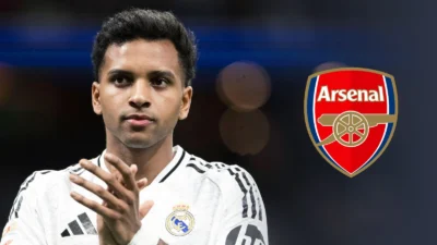 Arsenal prepara oferta de €80 millones por Rodrygo ante pocos minutos en el Real Madrid