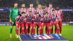 Alineación del Atlético de Madrid ante Club Brujas en la Champions League 2025/26