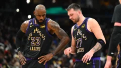 El dato que revela dificultades del Big Three de los Lakers en la temporada 2025‑26