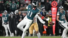 Cinco equipos de la NFL podrían intentar un canje por A.J. Brown desde los Philadelphia Eagles