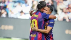 Saviola marcó para Barcelona en el clásico de leyendas ante Real Madrid en EE. UU.