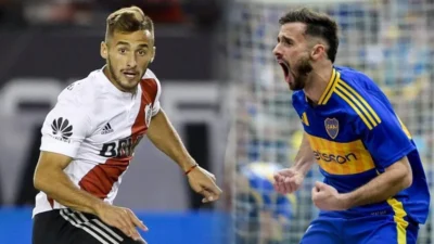 Adam Bareiro amplía la lista histórica de jugadores que vistieron las camisetas de Boca y River