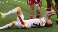 Polémica en Europa: investigan la grave lesión de Noa Lang en Anfield