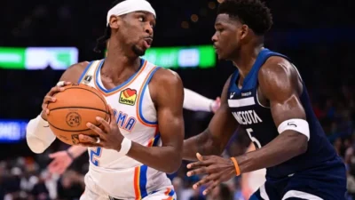 Oklahoma City reaccionó a tiempo y superó a Minnesota para seguir dominando el Oeste