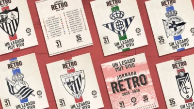 LaLiga anuncia una “jornada retro “que incluye a la segunda division