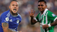 Clásico colombiano en la Copa Sudamericana: Atlético nacional enfrenta a Millonarios