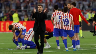 ¡Se derrumbó el “Muro del Cholo”! y dejó a Simeone en cuidados intensivos