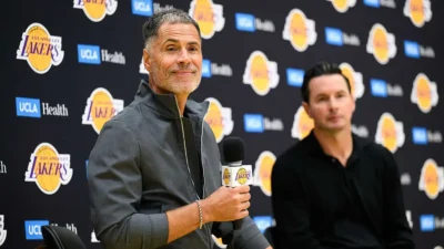 ¿Los “Dodgers” de la NBA? Rob Pelinka planea una sacudida histórica en las oficinas de los Lakers