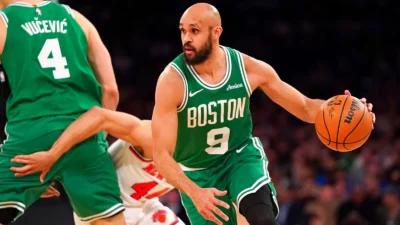 Joe Mazzulla sale en defensa de Derrick White: “El que duda de él no sabe de ganar”