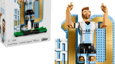 Lionel Messi ya tiene su propia colección de LEGO: homenaje al 10 en la previa del Mundial 2026