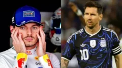 Verstappen se rindió ante Messi y dejó una frase que impactó en el mundo del deporte