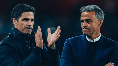 Duelo de estilos en Budapest: Un Arsenal ‘suelto’ amenaza el trono del PSG
