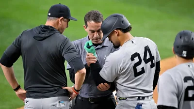 ¿Juega o no juega? El anuncio de los Yankees tras el preocupante pelotazo a Jasson Domínguez