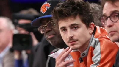 Timothée Chalamet felicita a nuestro Karl-Anthony Towns