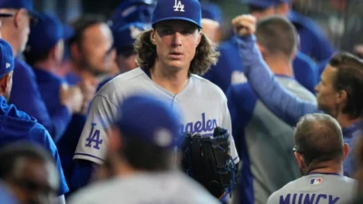 Tyler Glasnow en la lista de lesionados: los Dodgers no arriesgan a su as antes de octubre