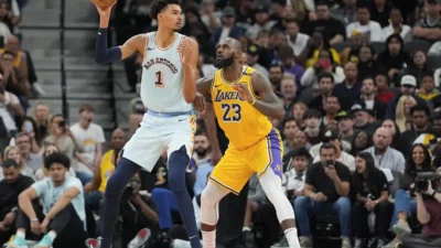 Víctor Wembanyama desafía la línea temporal de las leyendas en las Finales de la NBA