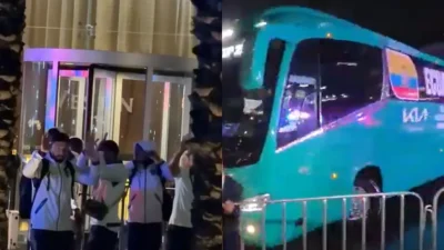 Afición mexicana arma serenata a Ecuador para no dejarlos dormir