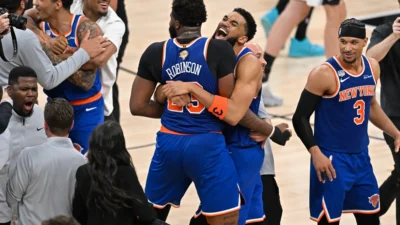 Knicks campeones de la NBA 53 años después en noche histórica de Jalen Brunson