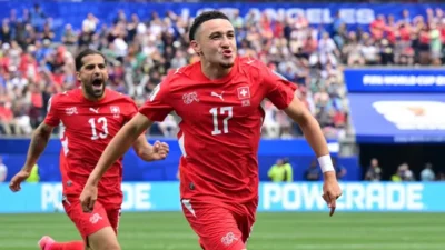 ¡Orgullo quisqueyano! Rubén Vargas es el primer dominicano en anotar en un Mundial