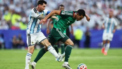 El “hat-trick” otro regalo del arbitraje para Messi