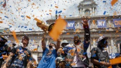 El título de los Knicks desata un boom por merchandising