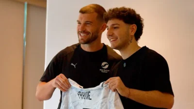Mundial 2026: Valentín Scarsini conoce en persona a su máxima creación, Tim Payne
