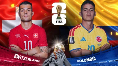Colombia vs. Suiza en octavos: historial, alineaciones, análisis táctico y cuotas de apuestas