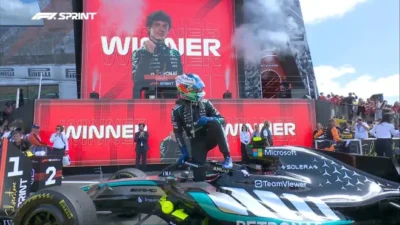 Kimi Antonelli silencia Silverstone al devorar a Hamilton en la Sprint de Gran Bretaña Kimi Antonelli silencia Silverstone al devorar a Hamilton en la Sprint de Gran Bretaña