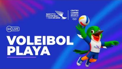 Juegos Centroamericanos y del Caribe 2026: LIVE 🔴VOLEIBOL DE PLAYA 🔵 MEX vs GRN Femenino🔵 SANTO DOMINGO 2026
