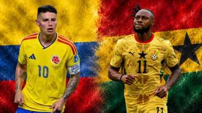 Colombia vs. Ghana en eliminatorias del Mundial 2026: alineaciones, historial, análisis y pronóstico Colombia vs. Ghana en eliminatorias del Mundial 2026: alineaciones, historial, análisis y pronóstico