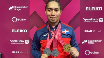 Campeona mundial Yudelina Mejía entrena en San Pedro Campeona mundial Yudelina Mejía entrena en San Pedro